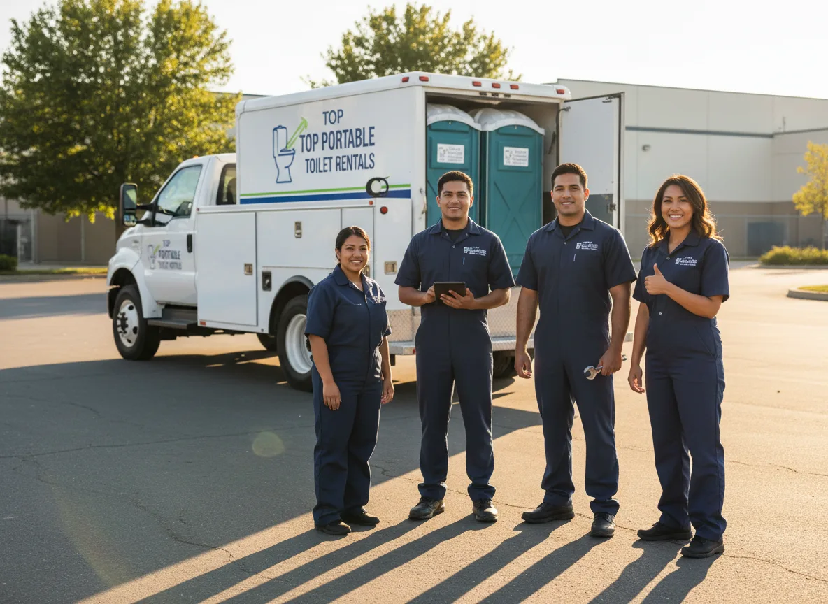 Short Term Porta Potty Rental company in Amlin, OH